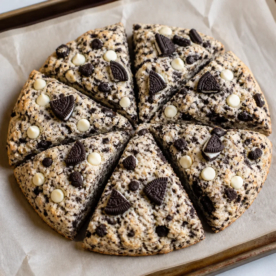 Oreo Scones — serving inspiration