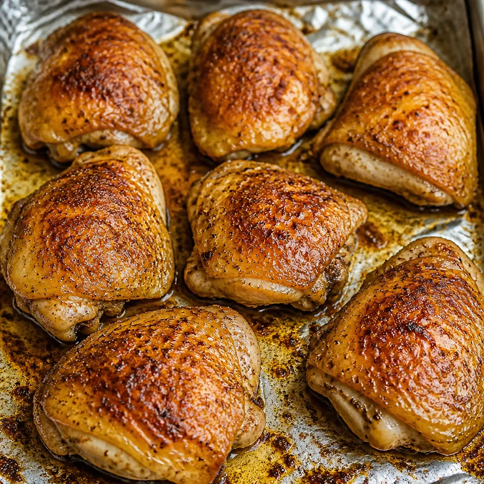 Oven Baked Chicken Thighs (Crispy & Easy) — serving inspiration