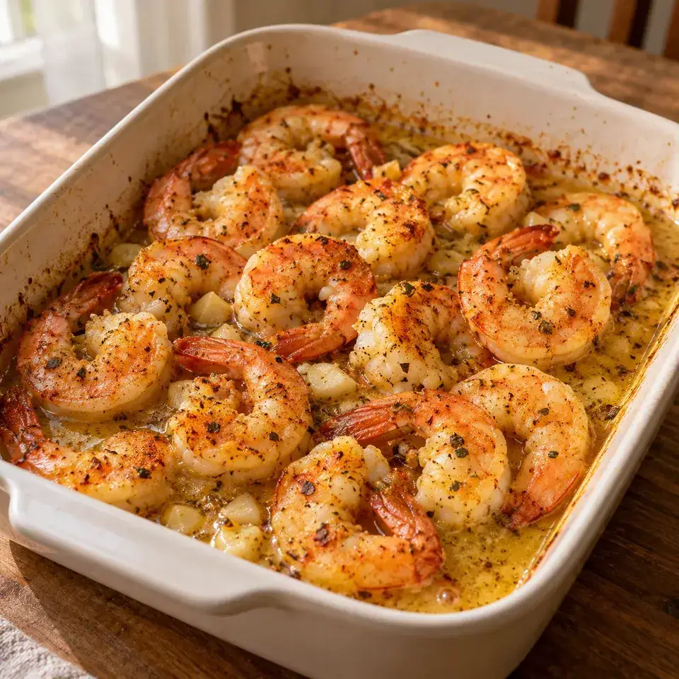 Oven Baked Shrimp — serving inspiration