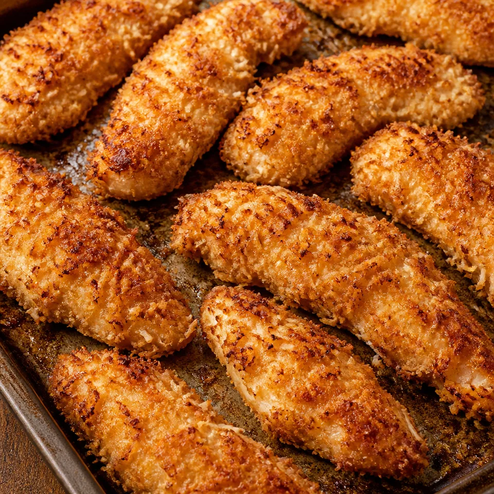 Oven Fried Coconut Chicken — serving inspiration