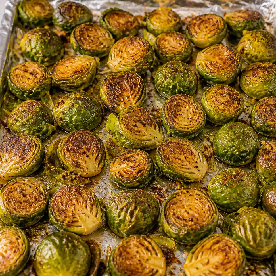 Oven Roasted Brussels Sprout — serving inspiration