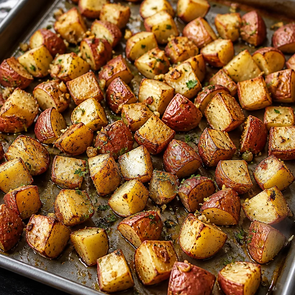 Oven Roasted Red Potatoes — serving inspiration