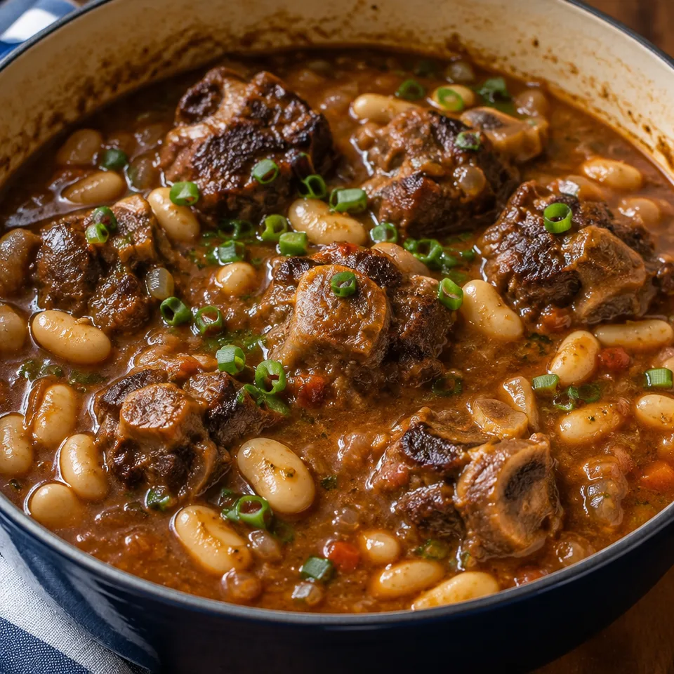 Oxtail Stew — serving inspiration