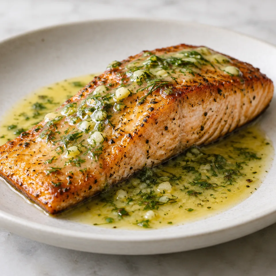 Pan Seared Salmon (15-Min Recipe) — serving inspiration