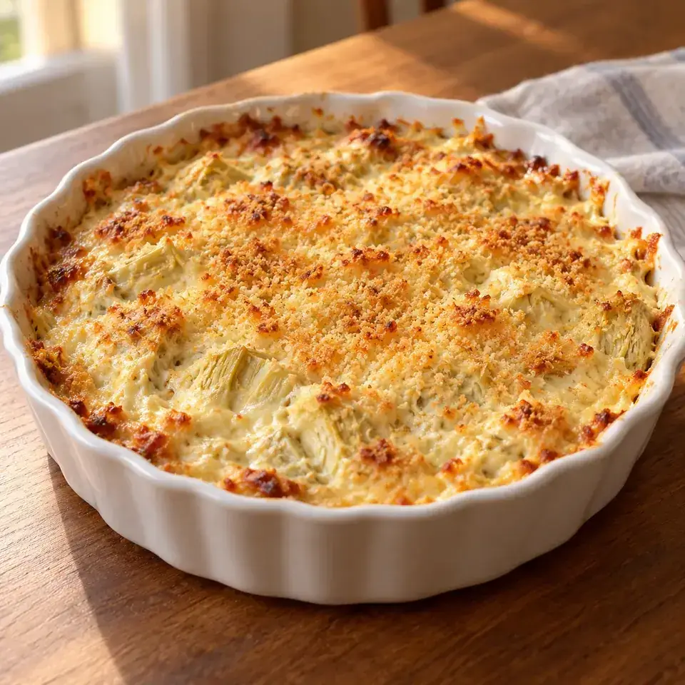 Parmesan Artichoke Dip — serving inspiration