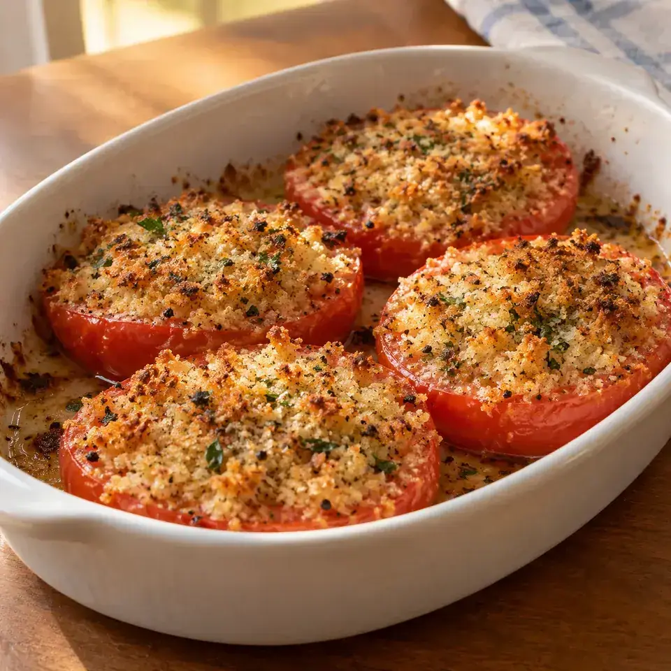 Parmesan Oven Baked Tomatoes — serving inspiration
