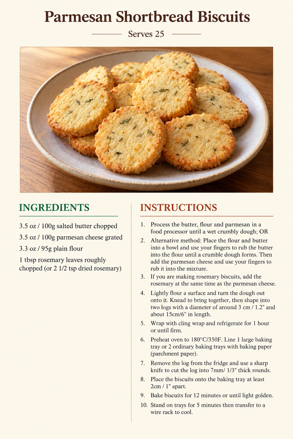 Saved Parmesan Shortbread Biscuits recipe card; accessible ingredients and instructions are listed above.