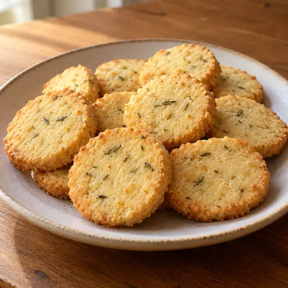 Parmesan Shortbread Biscuits — serving inspiration