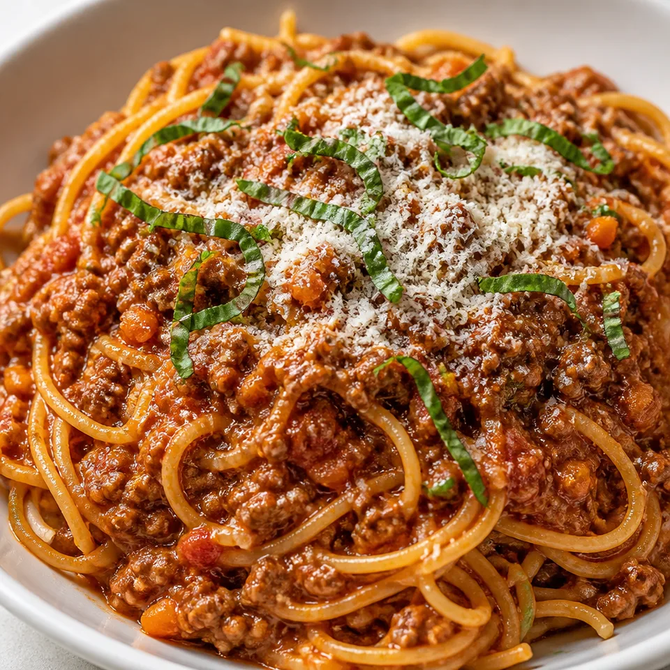 Pasta Bolognese — serving inspiration