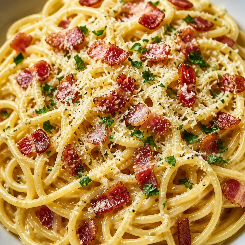 Pasta Carbonara — serving inspiration