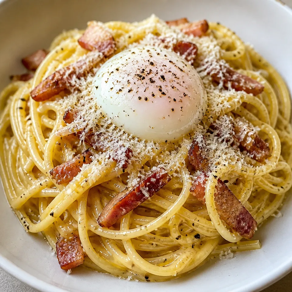 Pasta Carbonara (Spaghetti alla Carbonara) — serving inspiration