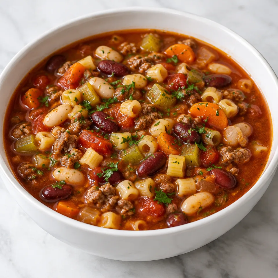 Pasta e Fagioli Soup — serving inspiration