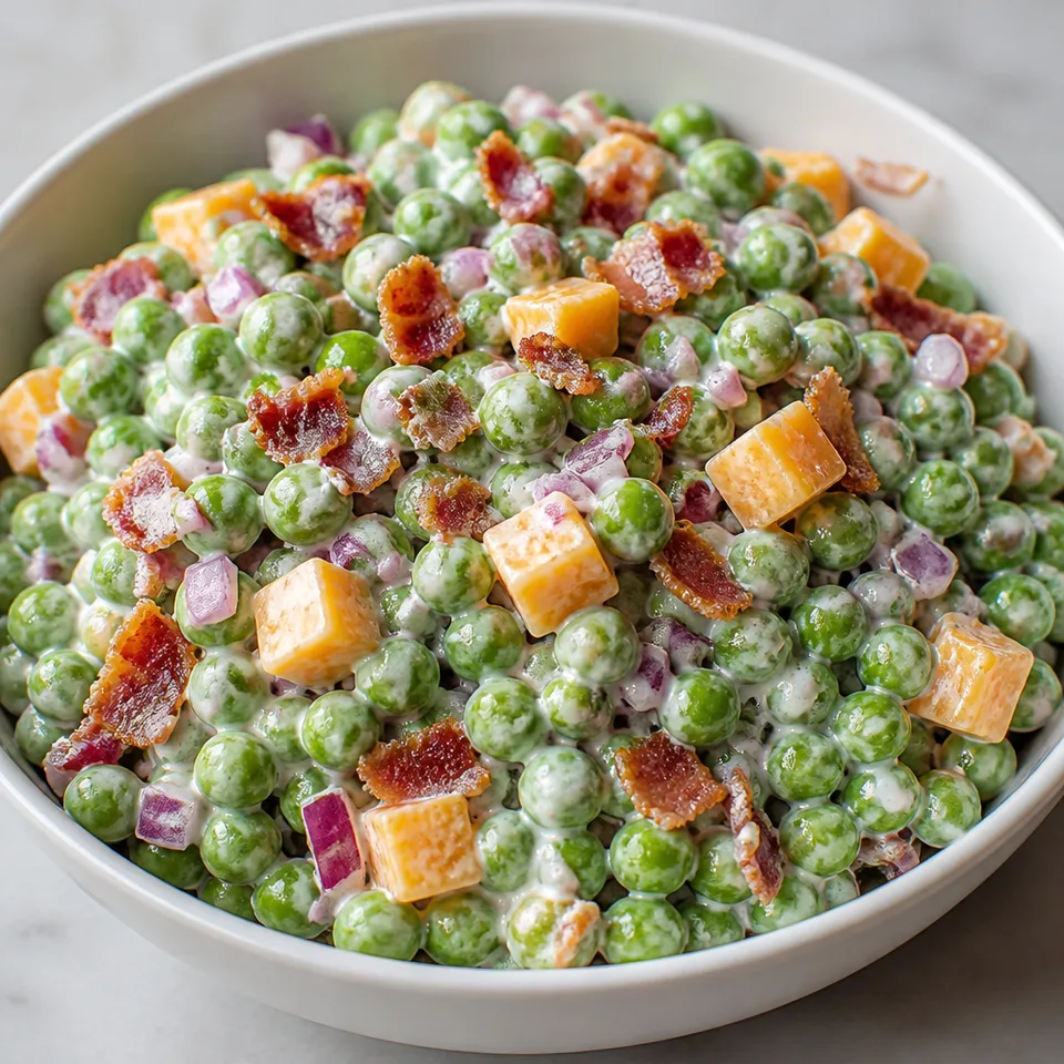 Pea Salad — serving inspiration