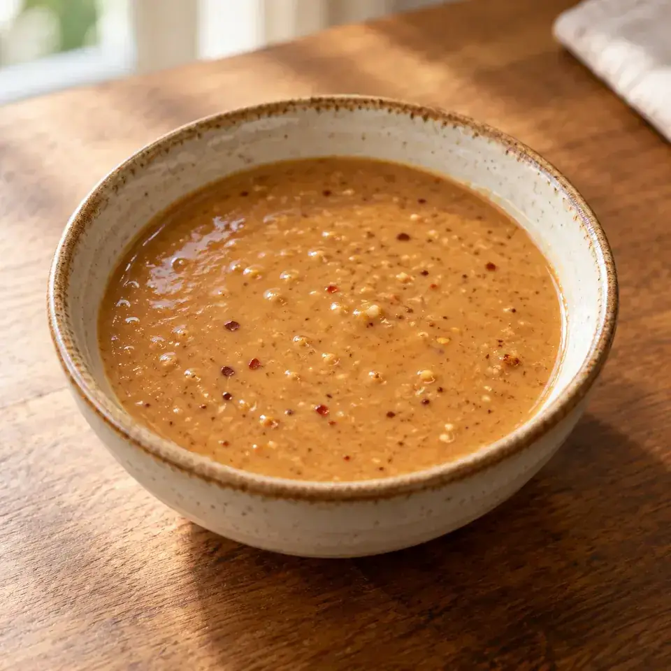 Peanut Dressing — serving inspiration