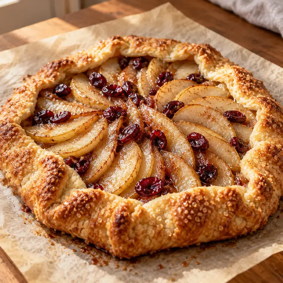 Pear Galette Recipe — serving inspiration
