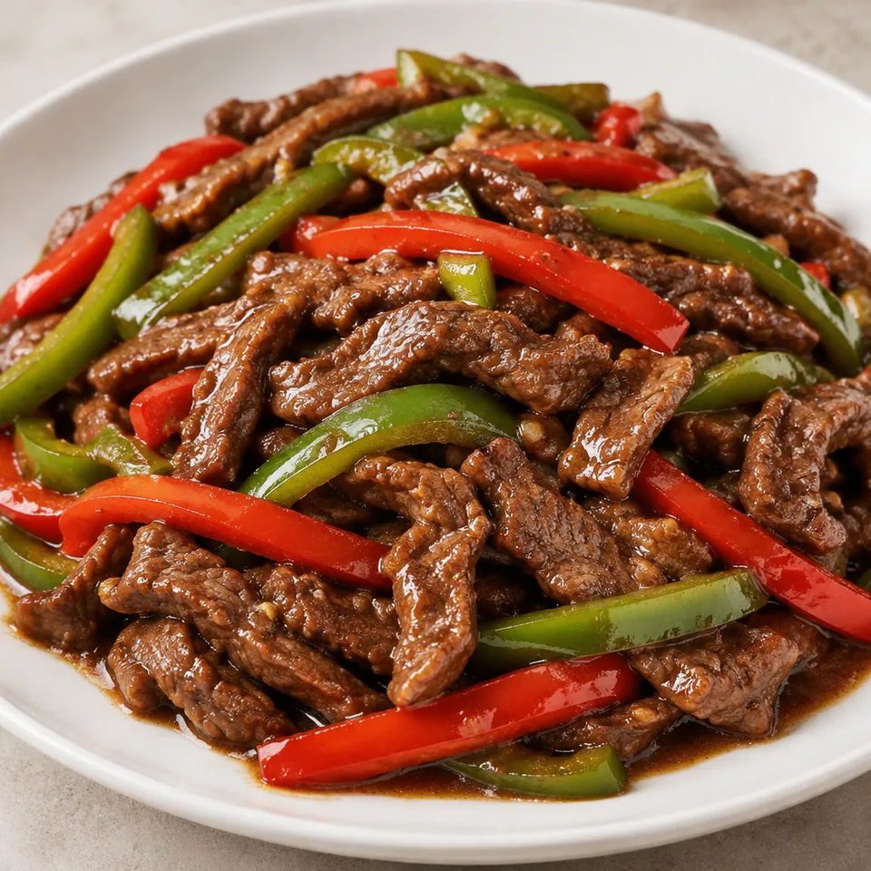 Pepper Steak Stir Fry — serving inspiration