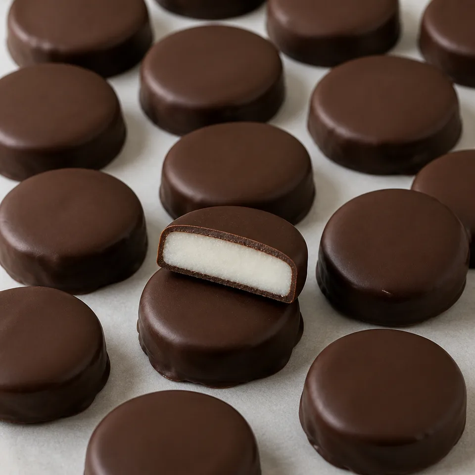 Peppermint Patties — serving inspiration