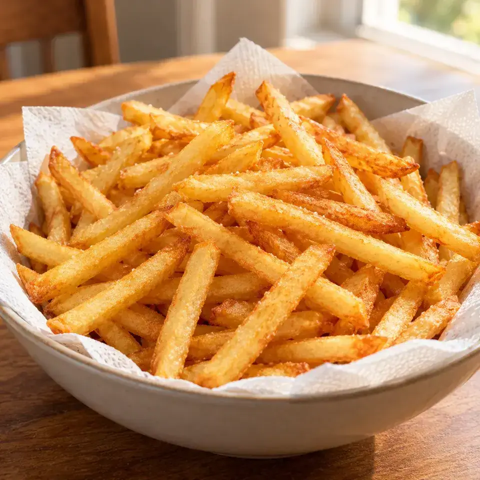 Perfect Crispy French Fries — serving inspiration