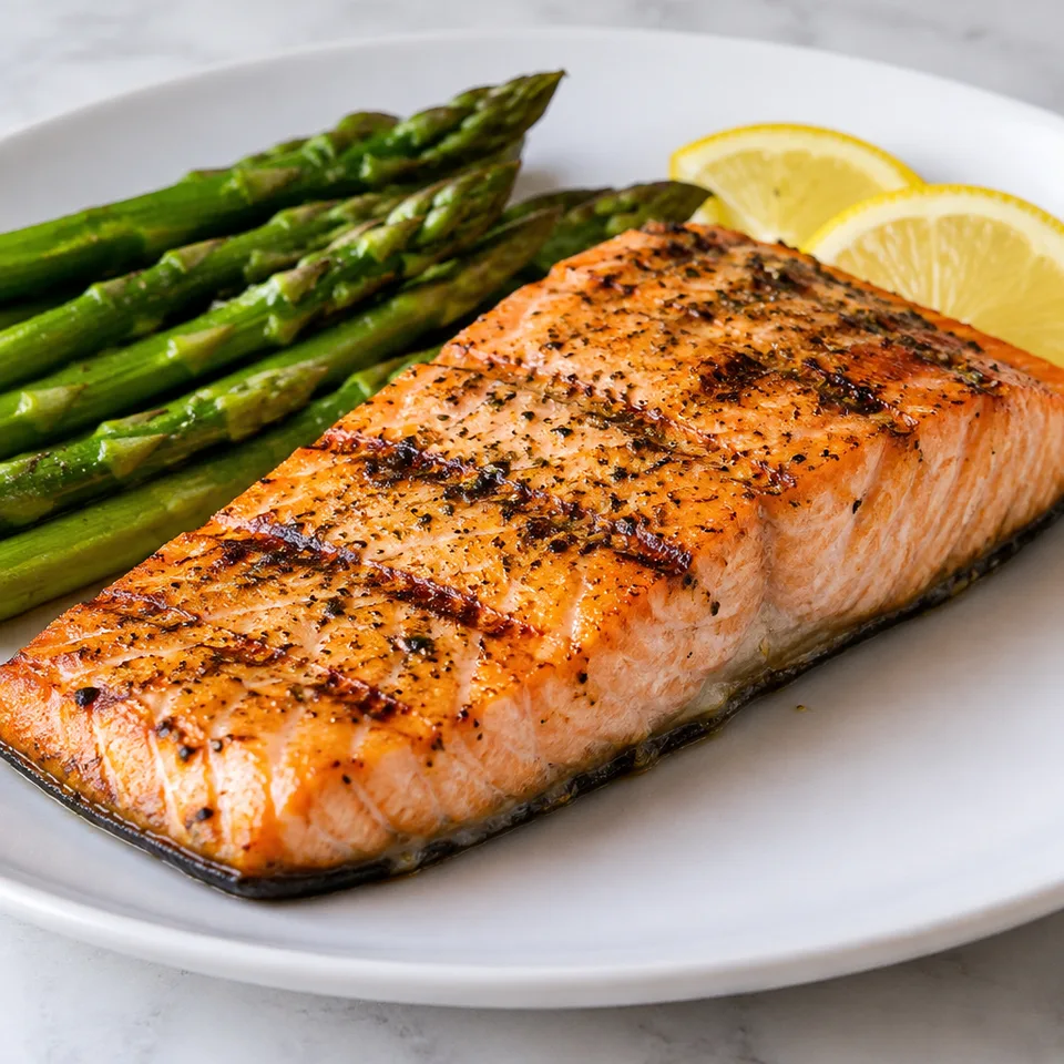 Perfect Grilled Salmon — serving inspiration