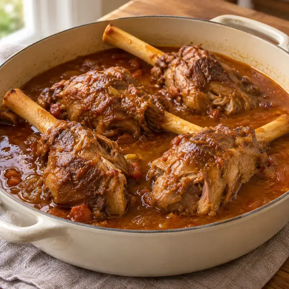 Persian Lamb Shanks — serving inspiration