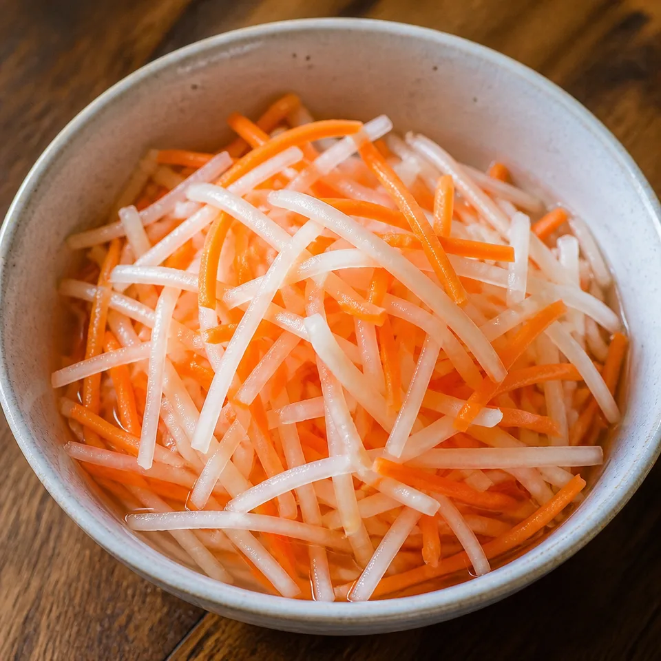 Pickled Carrots & Daikon Radish (Do Chua) — serving inspiration
