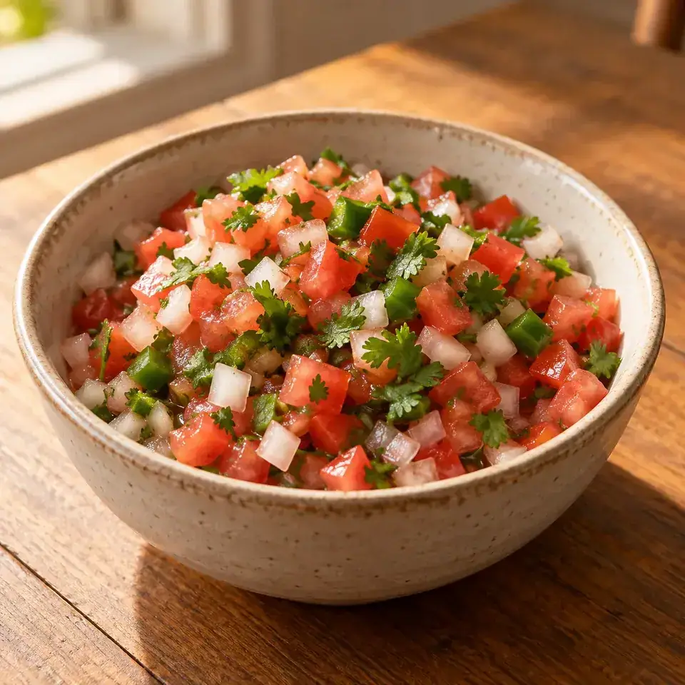 Pico de Gallo — serving inspiration