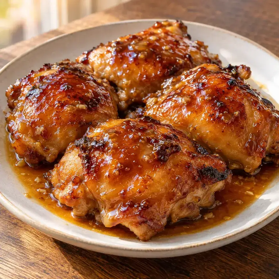 Pineapple Teriyaki Chicken Thighs — serving inspiration