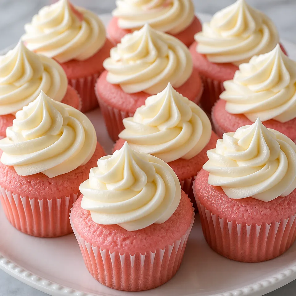 Pink Velvet Cupcake Recipe — serving inspiration