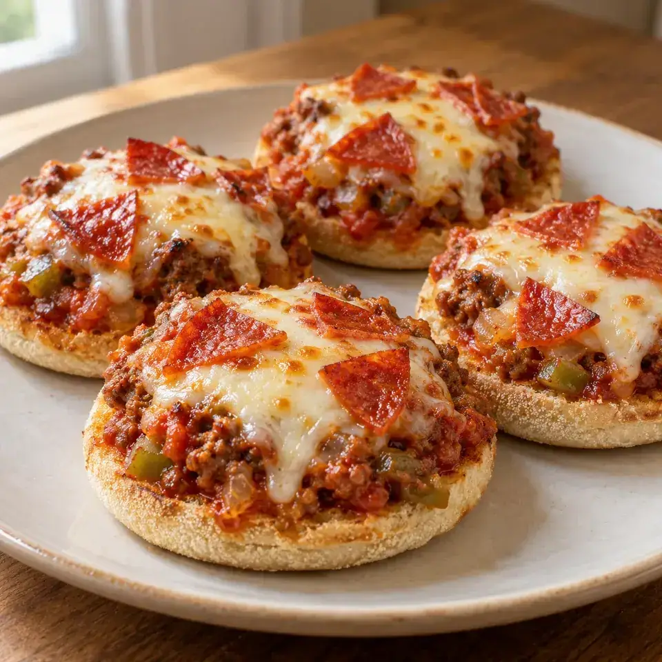 Pizza Burgers — serving inspiration