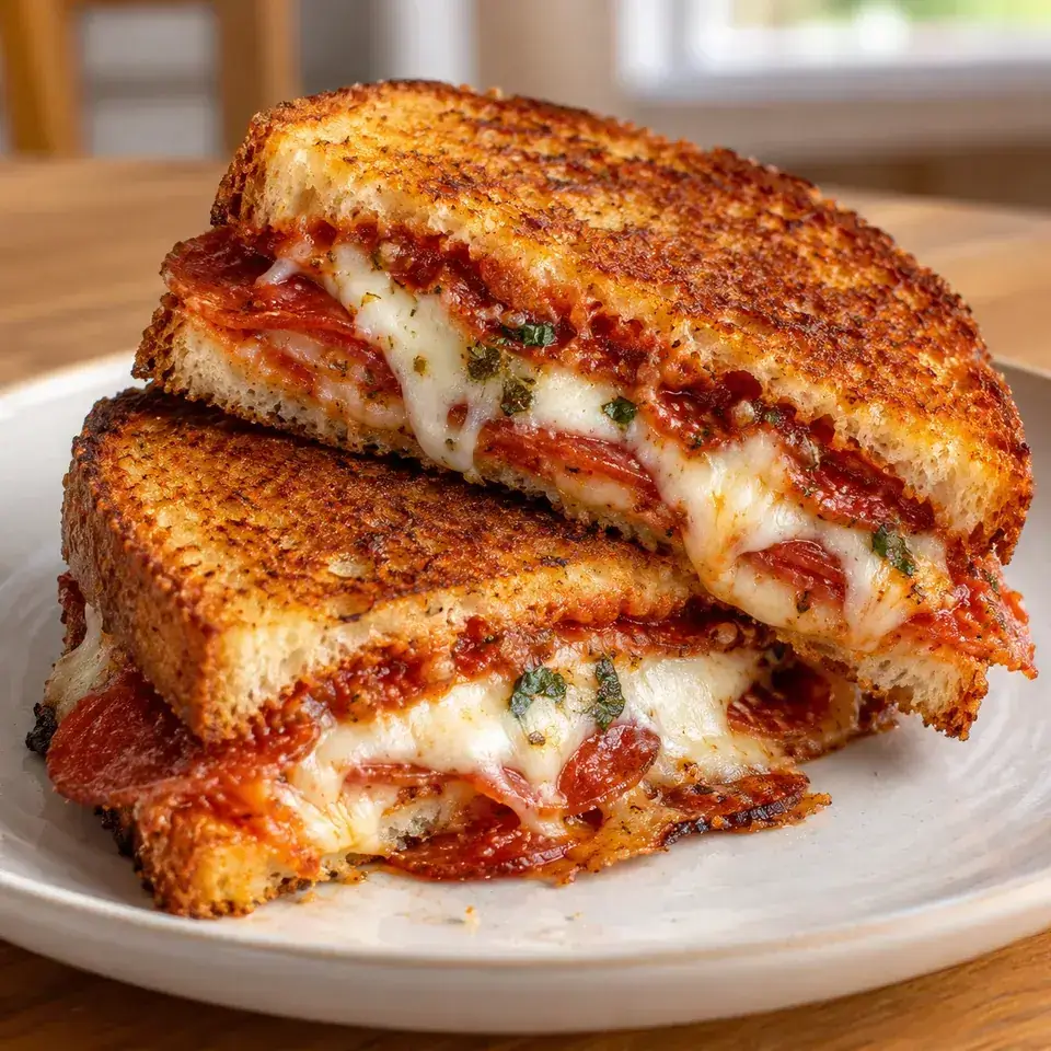 Pizza Grilled Cheese — serving inspiration