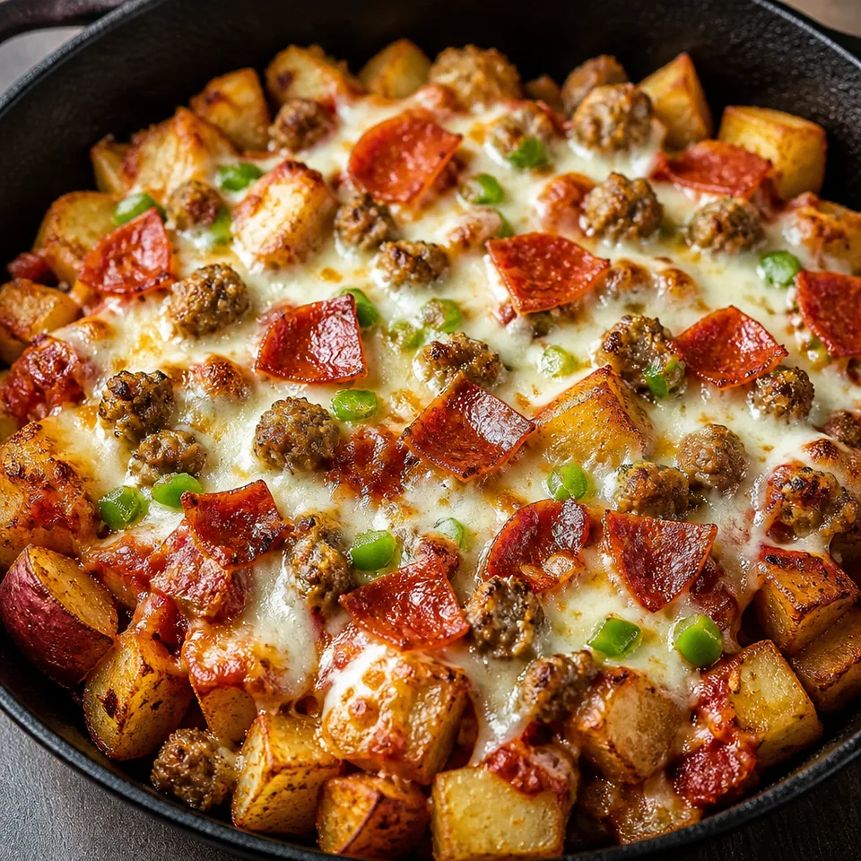 Pizza Potatoes — serving inspiration