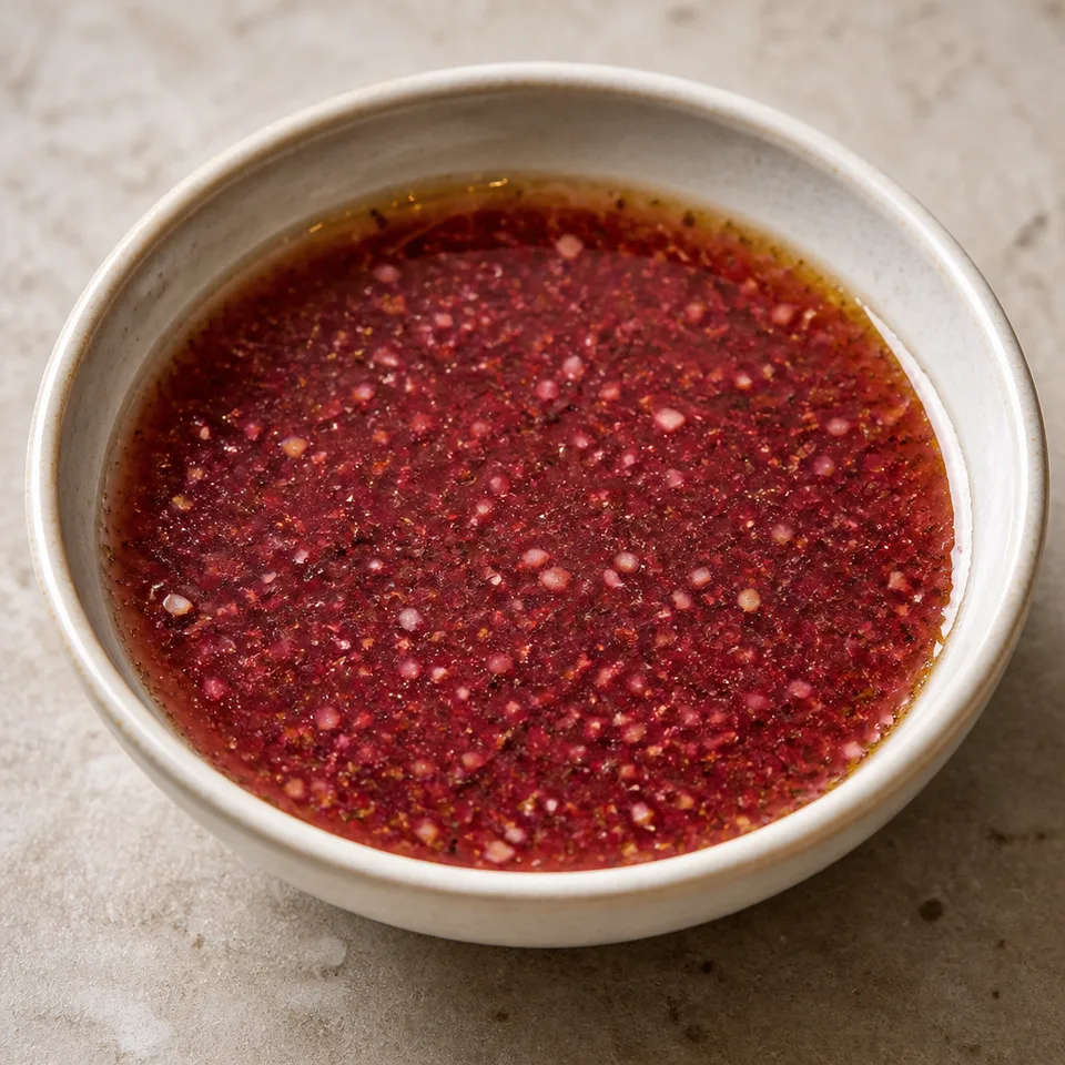 Pomegranate Salad Dressing — serving inspiration