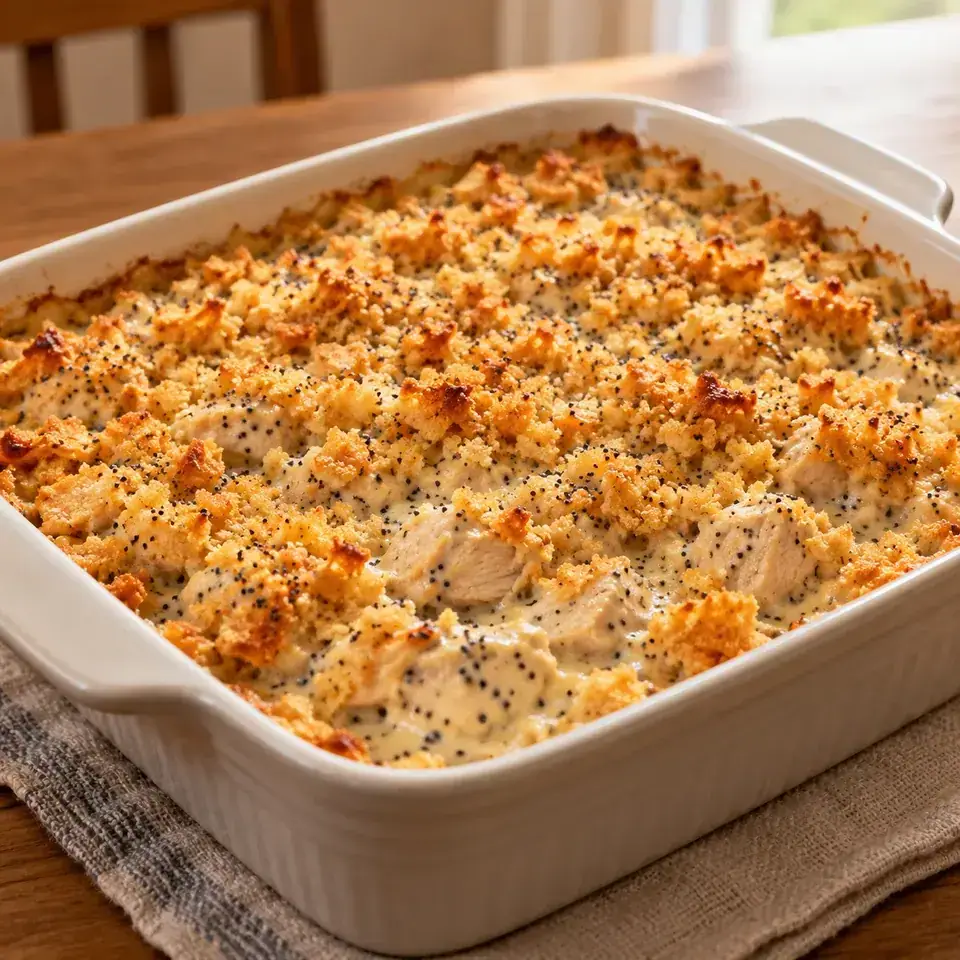 Poppy Seed Chicken — serving inspiration