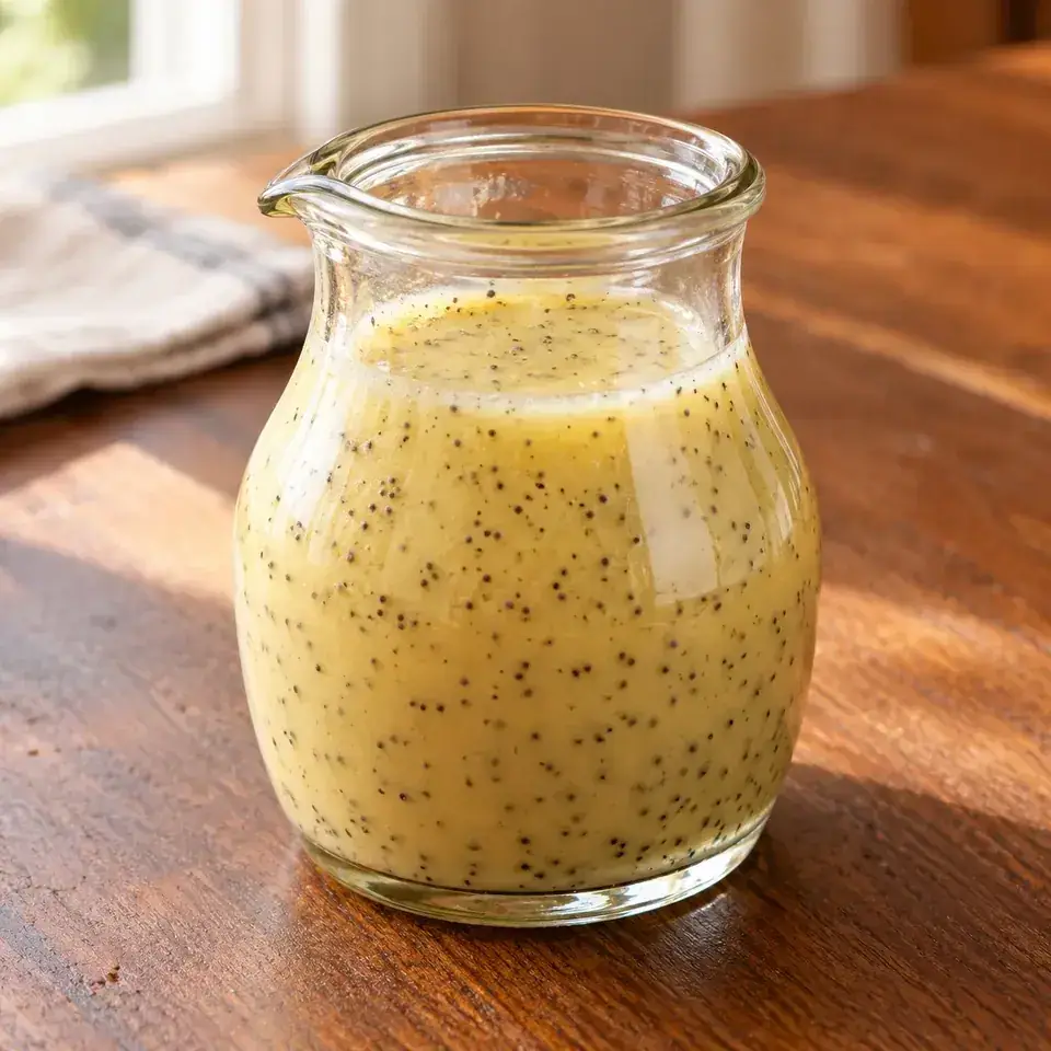 Poppyseed Salad Dressing — serving inspiration