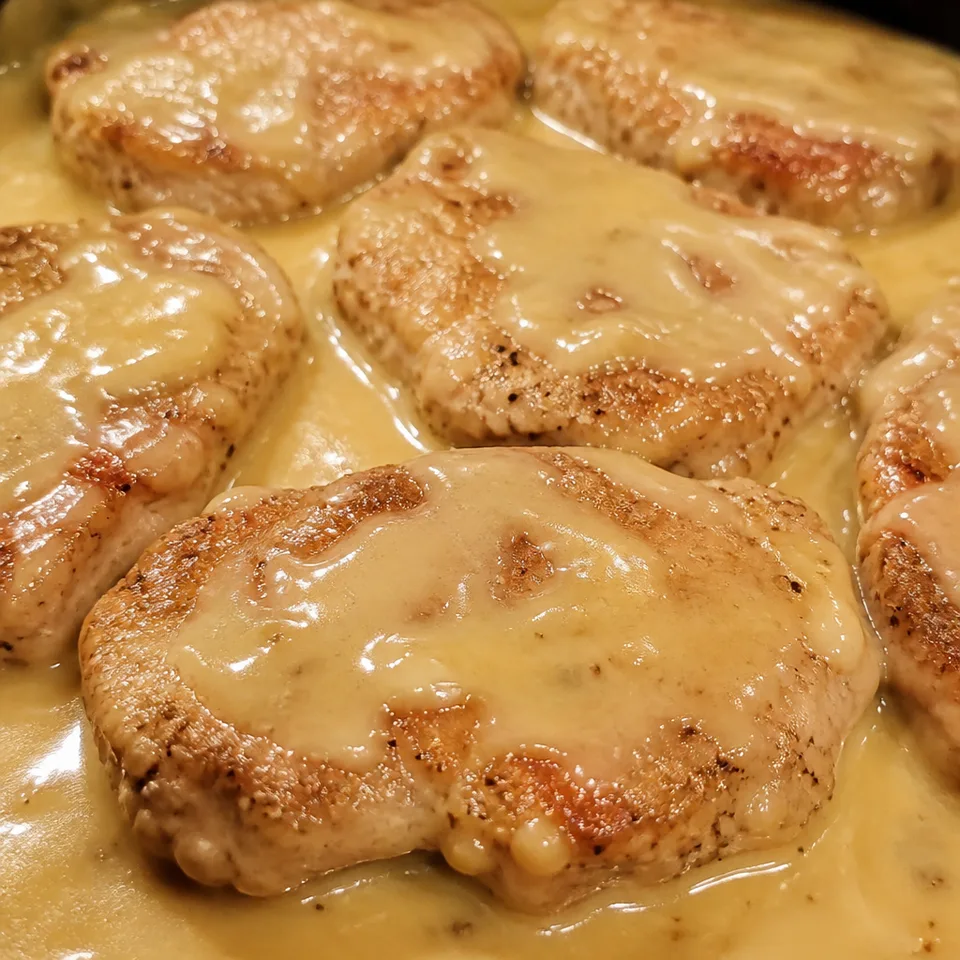Pork Chops and Gravy — serving inspiration