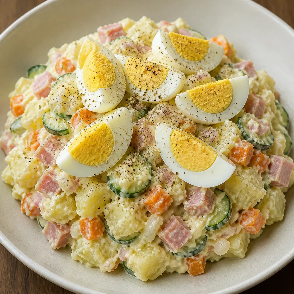 Potato Salad with Eggs — serving inspiration