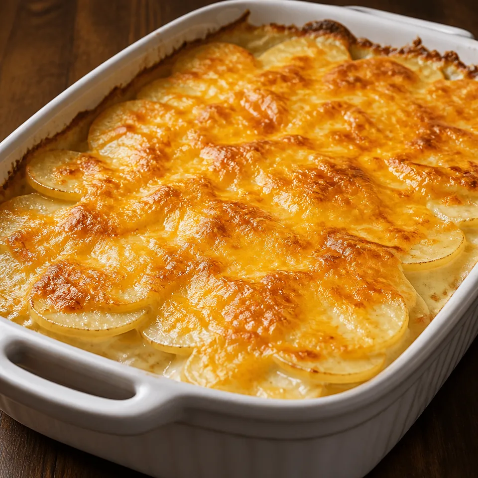 Potatoes Au Gratin — serving inspiration