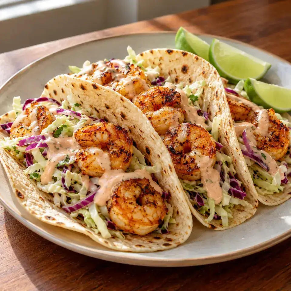 Prawn Tacos (Shrimp) - with Chipotle Lime Marinade — serving inspiration
