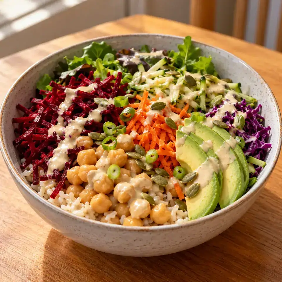 Purple Power Bowls — serving inspiration