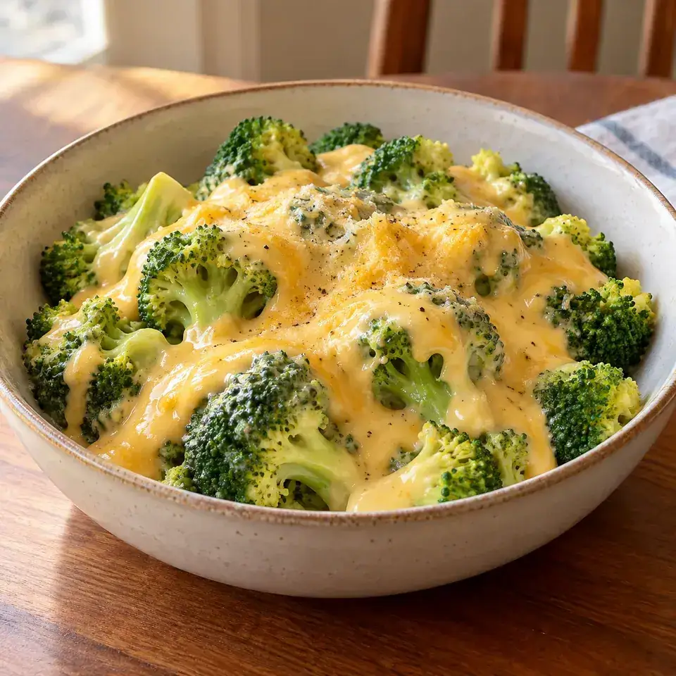 Quick Broccoli and Cheese — serving inspiration
