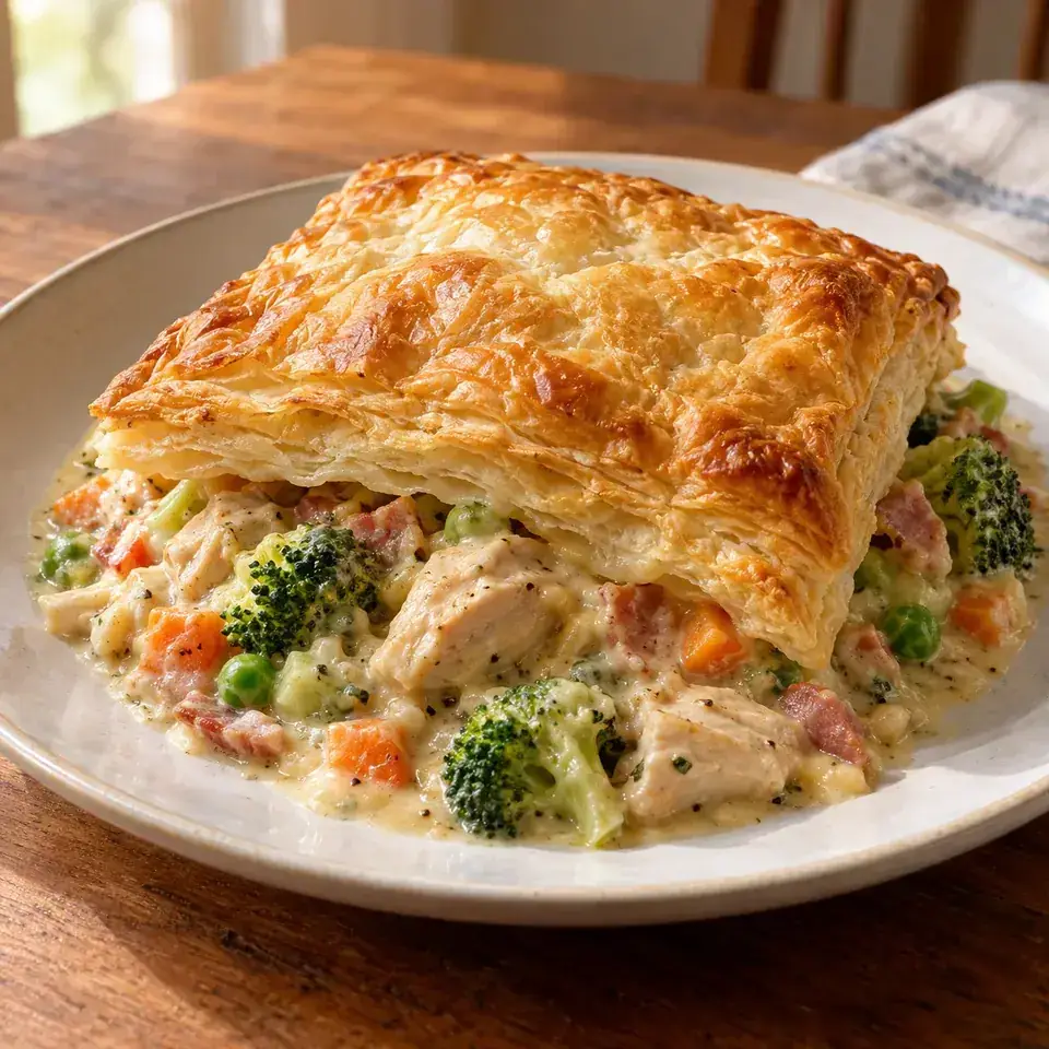 Quick Chicken Pot Pie — serving inspiration