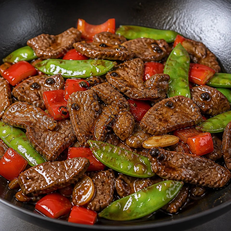 Quick & Easy Beef with Black Bean Sauce — serving inspiration