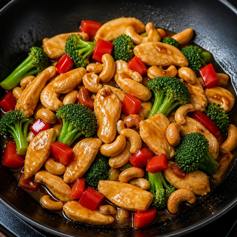 Quick & Easy Cashew Chicken — serving inspiration