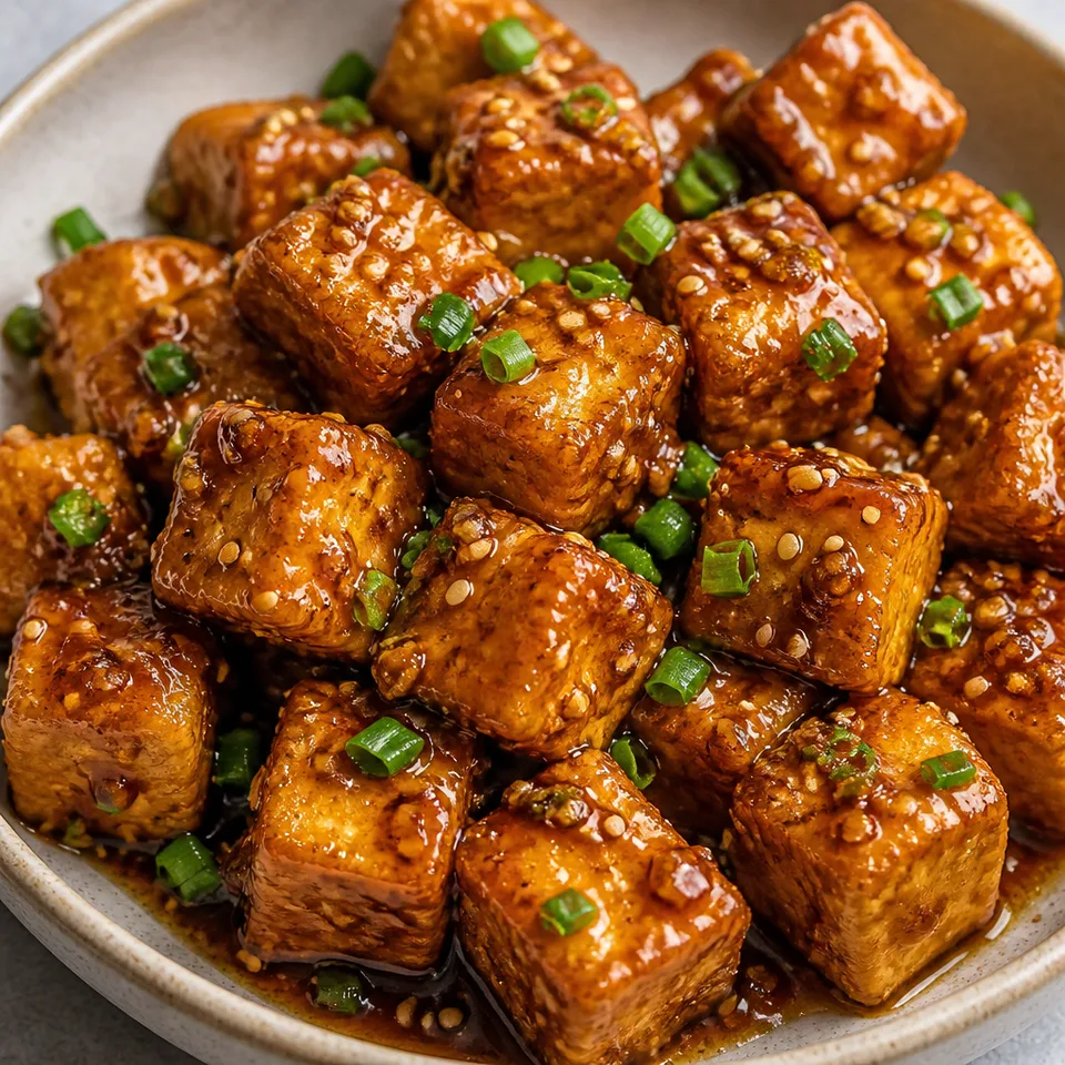 Quick & Easy Crispy Soy Garlic Tofu — serving inspiration