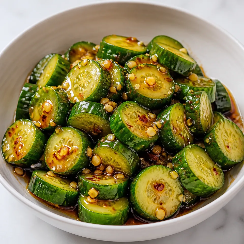 Quick & Easy Din Tai Fung Cucumber Salad — serving inspiration