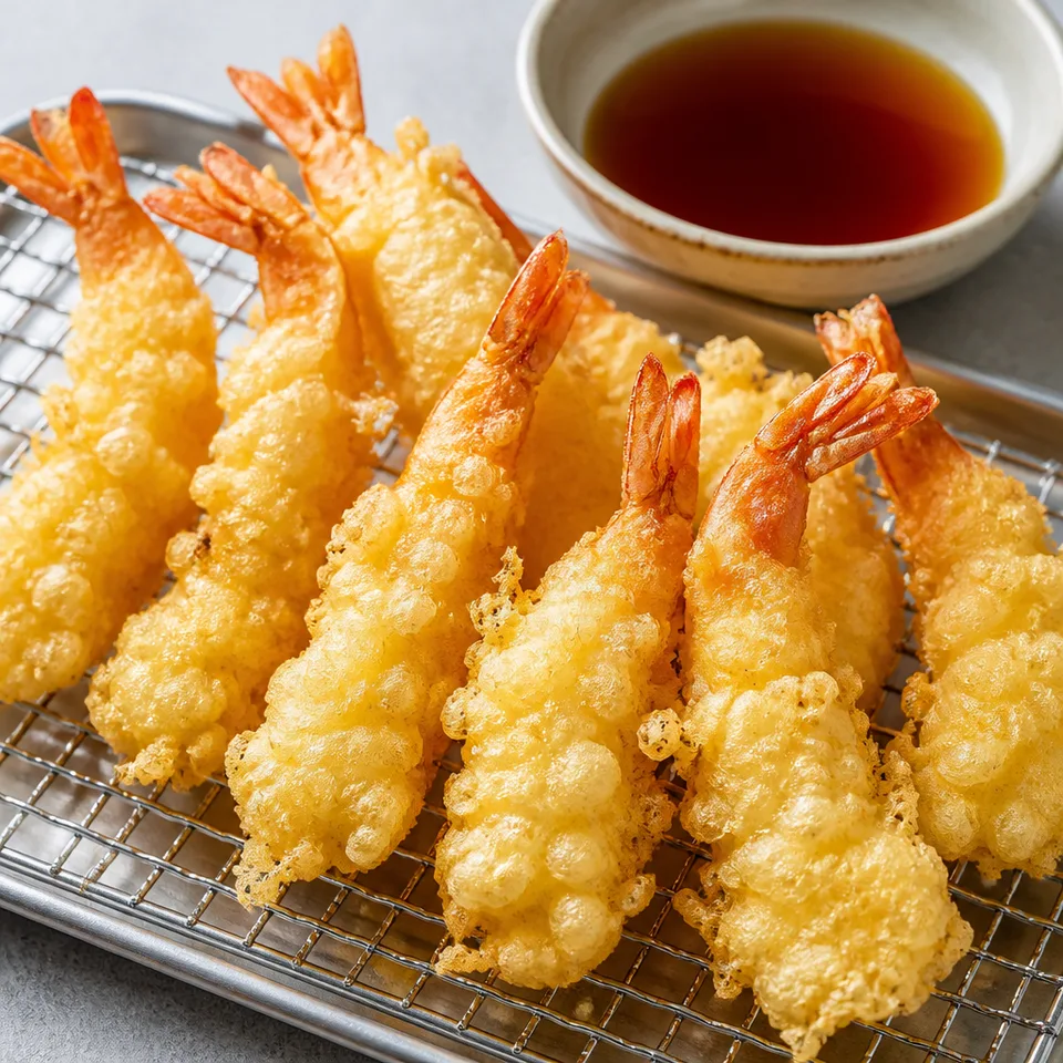 Quick & Easy Shrimp Tempura — serving inspiration