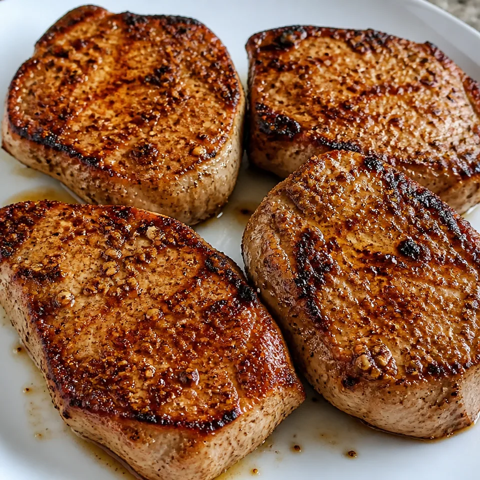 Quick Garlic Lime Marinated Pork Chops — serving inspiration