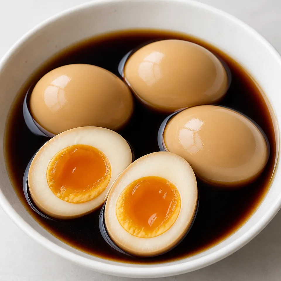 Quick Marinated Eggs — serving inspiration
