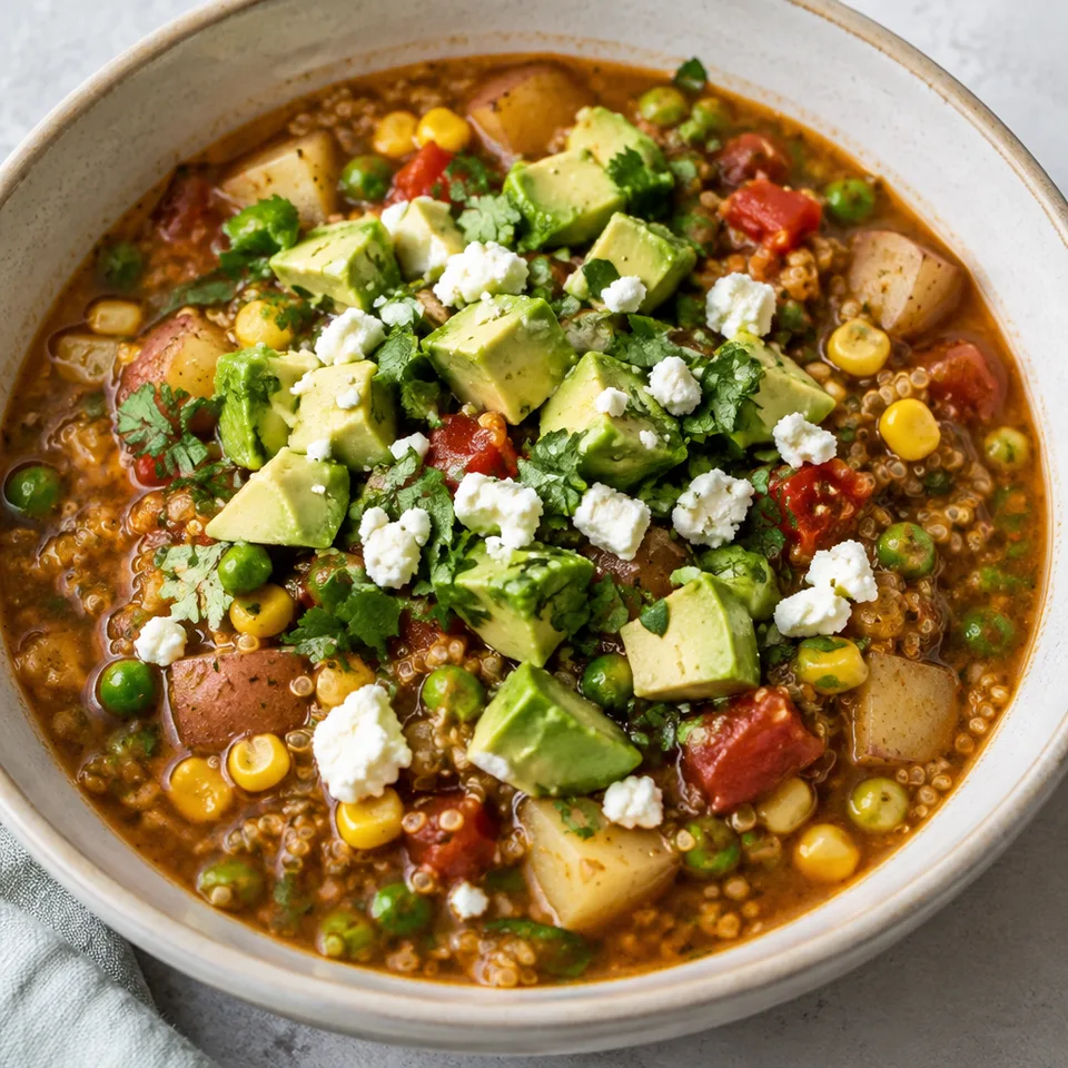 Quinoa and Vegetable Stew — serving inspiration