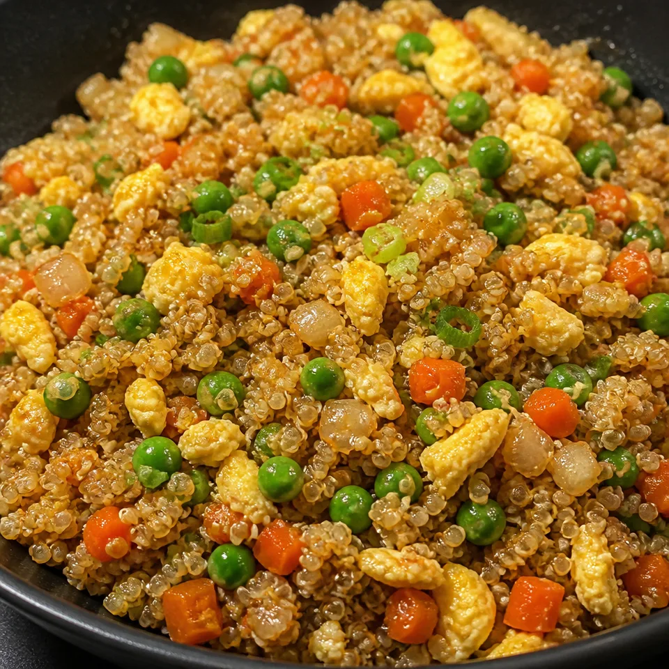 Quinoa Fried "Rice" — serving inspiration